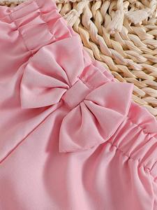 Shorts décontractés simples pour bébés filles, lot de 3 - Product Image 3