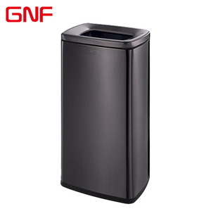 GNF <strong>30L</strong> Rectangle Open Top Stainless Steel Dustbin Hotel Room Waste <strong>Bin</strong> <strong>Kitchen</strong> Trash <strong>Bin</strong> Household Garbage <strong>Bin</strong> - Product Image 2