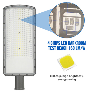 Lampadaire LED extérieur étanche IP65 en aluminium moulé sous pression pour éclairage commercial, routes publiques et parkings, 50W 100W 150W 200W - Product Image 5