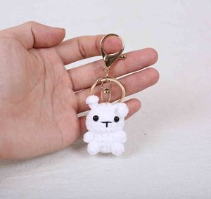 Oggetti fatti <span class=keywords><strong>a</strong></span> mano all'uncinetto Amigurumi animali lavorati <span class=keywords><strong>a</strong></span> <span class=keywords><strong>maglia</strong></span> costellazione cinese segno zodiacale drago cavallo cane tigre scimmia <span class=keywords><strong>portachiavi</strong></span> - Product Image 6