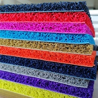 Tapis de sol en PVC antidérapant personnalisé de 10 mm 12 mm, rouleau de tapis en forme de nouilles, support ferme, tapis d'extérieur lavables