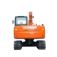 Excavator Bekas Hitachi ZX75, Manual Original Zx75 Excavator Asli dengan Blade Hitachi Zx75-6A Excavator