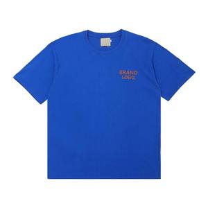 Camiseta de Diseñador de Lujo, 100% Algodón, Peso Pesado, Unisex, con Impresión de Logotipo Personalizado, Camiseta Blanca Extra Grande para Hombre - Product Image 3