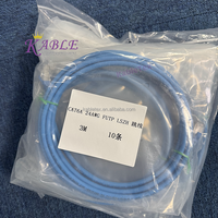 Cable de Red UTP CAT6 de 8 Conductores, Cable de Conexión de 30 cm
