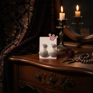 Vendita calda Trending moda croce lega di perle lampadario orecchini di lusso in stile gotico BoHo per ragazze all'ingrosso disponibile - Product Image 3