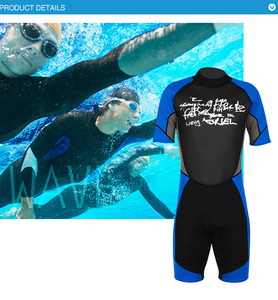 Equipo de Buceo trajes de <span class=keywords><strong>neopreno</strong></span> de manga corta trajes de buceo para los hombres - Product Image 4