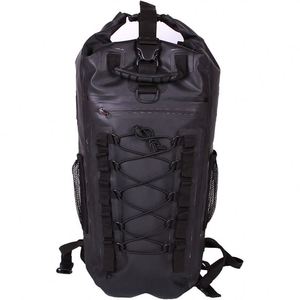 Échantillon gratuit : Nouveau sac à dos étanche élégant en bâche recyclée 500D PVC pour activités de plein air - Product Image 2