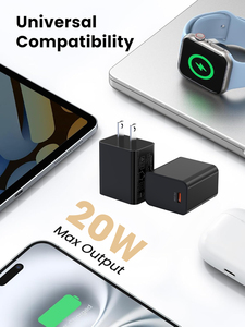Adaptador Pd20W Tipo C USB a para <span class=keywords><strong>iPhone</strong></span> 16 20W <span class=keywords><strong>Cargador</strong></span> de teléfono Adaptador USB de enchufe de la UE de EE. UU. <span class=keywords><strong>Original</strong></span> para <span class=keywords><strong>iPhone</strong></span> <span class=keywords><strong>13</strong></span> <span class=keywords><strong>Pro</strong></span> <span class=keywords><strong>Max</strong></span> - Product Image 4
