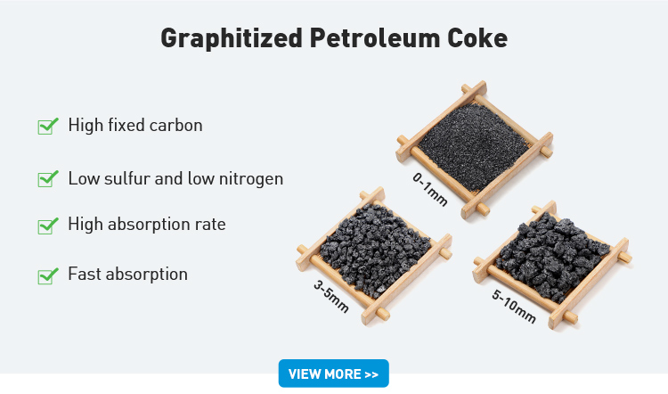 Recarburizer Calcined Petroleum Coke CPC 0.05% Sulphur 0.05% Nitrigen