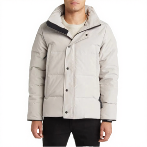 Nueva Chaqueta Urbana con Capucha de Lana Blanca para Hombre y Mujer, Abrigo Cálido de Invierno, Ecológico, Transpirable, Relleno de Poliéster, Diseño Simple - Product Image 4