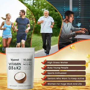 Gélules de haute qualité à base de Vitamine D3, Vitamine K2 et huile de coco pour stimuler la santé des os et du cœur, favorisant la santé cardiaque. - Product Image 6