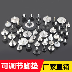 Pata de Mueble Ajustable M10 M8 M6 con Base de Plástico y Tornillo, Fácil Instalación - Product Image 2