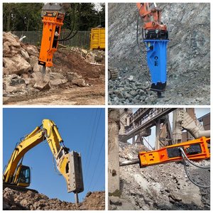 High Frequency <b>Hydraulic</b> Excavator <b>Breaker</b> Hammer Engineer Crushing Mountain Mining <b>Hydraulic</b> <b>Breaker</b> Machine Equipment - Product Image 5