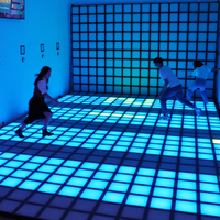 Piste de danse colorée RVB active Piste de danse interactive Led pour enfants Jeux pour adultes Jeu interactif Led actif