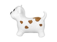 Jouet animal gonflable rebondissant, chien en peluche pour sauter, intérieur/extérieur