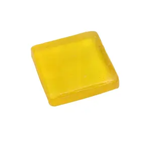 High quality OEM logo transparent yellow soap different types of soap hotel disposable mini soap