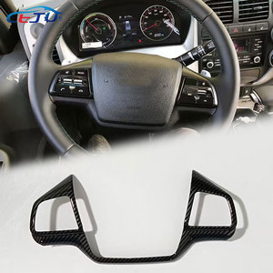 Kit de Accesorios Interiores para Automóvil con Aspecto de Carbono ABS, Cubierta para Volante para KIA Bongo Frontier <span class=keywords><strong>Kaon</strong></span> KC2700 K2500 Karga K3000S K4000G 2020-2025 - Product Image 4