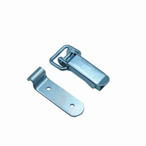 XJL-408 Boucle en fer pour boîte, crochet et boucle métalliques à 90 degrés, fermeture robuste industrielle pour boîte en bois, quincaillerie de meubles - Product Image 4
