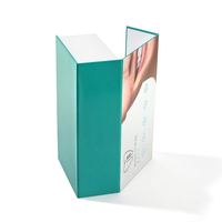 Boîtes d'emballage magnétiques personnalisées en forme de livre pour aligneurs dentaires de laboratoire