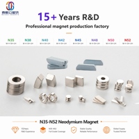 Aimant annulaire industriel personnalisé haute puissance en NdFeB N35 N52, revêtement or, petit trou rond, pour VR PS4 PS5