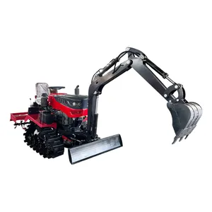 Good Quality Tractor Cultivator Mini Rotari Tiller 25 Hp Sitting Track Rotary Cultivator