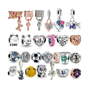 Tim tình yêu gia đình Guy giá rẻ Charms khóa Charm pendant đối với trang sức làm