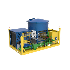Station mobile de <span class=keywords><strong>mortier</strong></span> autonivelant pour caillebotis à base de gypse 11m³/h, système intégré de mélange et de transport avec moteur diesel - Product Image 3