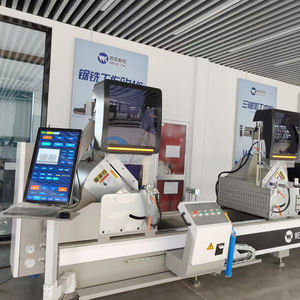 เครื่องตัดอลูมิเนียม WEIKE สำหรับประตูและหน้าต่าง แบบ CNC พร้อมใบเลื่อยตัดมุมสองด้าน และหน้าจอขนาดใหญ่ - Product Image 2