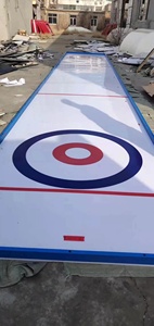 Feuille de curling de <span class=keywords><strong>glace</strong></span> artificielle portable, rails de curling de <span class=keywords><strong>glace</strong></span> pour le <span class=keywords><strong>sport</strong></span> de curling - Product Image 4