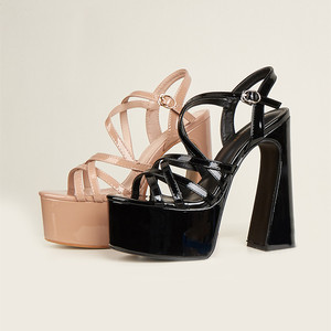 Zapatos de Tacón Alto de 15 cm para Mujer, Estilo Europeo, Americano y Romano, Novedad de Verano 2023 - Product Image 5