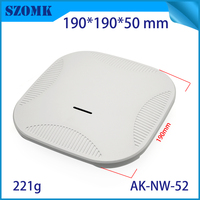 Caja de Proyectos Electrónicos para Router WIFI SZOMK, Caja de Conexiones para Gateway, 190*190*50MM