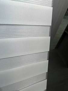 Tende a Rullo Zebra Senza Corda in Tessuto <span class=keywords><strong>Bianco</strong></span> per Ufficio e Bagno, Protezione Solare e <span class=keywords><strong>Ombreggiante</strong></span> - Product Image 4