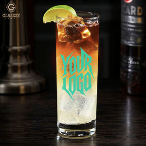 Vasos Highball Grabados de 10.5oz, Vaso Mezclador para Cócteles, Vaso para Beber Gin, Ron y Cerveza de Jengibre - Product Image 1