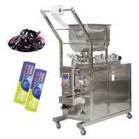 Machine de remplissage et d'emballage automatique pneumatique à tête unique en U pour liquides, pâtes, sauces (piment, miel, ketchup, jus) - Vente en gros