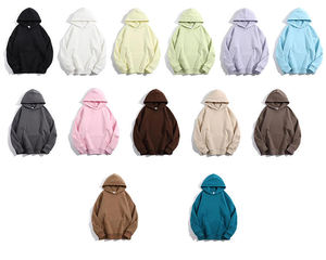 H5579 YUNZUO Sweat-shirts doublés en polaire Spandex/Polyester 345 g/m² à impression numérique pour femmes et hommes – Collection Automne - Product Image 2