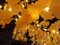 Fabrik-Bestseller: Großer Künstlicher Gelber Ginkgo-Baum mit LED-Beleuchtung für Außenbereich, IP65 Wasserdicht, für Zuhause, Weihnachten, Festlichkeiten und Hochzeiten