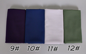ผ้าคลุมฮิญาบชีฟองแบบขายส่ง สีพื้น ผ้าพันคอฮิญาบชีฟองสำหรับผู้หญิง - Product Image 3