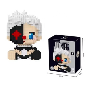 Kit de construction miniature Micro Bricks en stock, figurine de méchant, blocs minuscules, puzzle de bande dessinée, jouet pour collectionneur et marché des cadeaux - Product Image 1