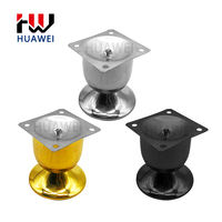 Accessoires de quincaillerie pour meubles HUAWEI, pieds de table en métal en forme de verre à vin, pieds de canapé, pieds de meuble, quincaillerie simple pour canapé