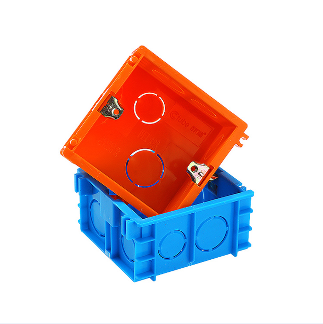 Outdoor Electrical Waterproof Enclosure PVC Plastic 86*86 Type Junction Box Switch Case