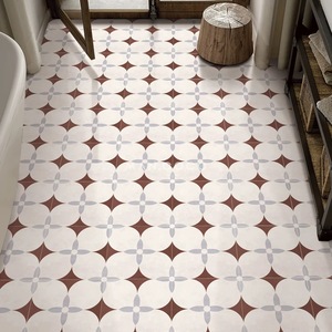 Carreaux <span class=keywords><strong>de</strong></span> <span class=keywords><strong>zellige</strong></span> marocains 200x200mm, motif géométrique feuille verte fleur rouge, carreaux <span class=keywords><strong>de</strong></span> <span class=keywords><strong>sol</strong></span> en céramique pour intérieur, extérieur, cuisine, <span class=keywords><strong>salle</strong></span> <span class=keywords><strong>de</strong></span> <span class=keywords><strong>bain</strong></span> - Product Image 4