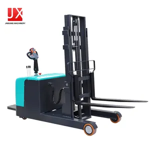 Self Loading Stacker Electric 1.5 Ton Electric Stacker Electric Reach Truck Pallet Stacker Forklift