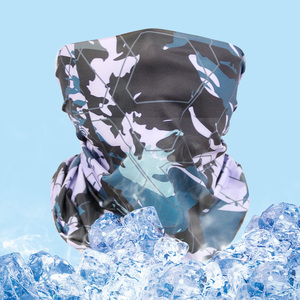 UPF50+ Optionnel, 12 en 1, Bandana extensible personnalisé pour l'extérieur, en polyester et élasthanne, effet rafraîchissant - Product Image 1