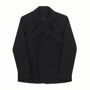 <span class=keywords><strong>Traje</strong></span> Casual de Primavera de Alta Gama para Mujer, Estilo <span class=keywords><strong>Novio</strong></span>, Diseño de Cuello Cruzado, <span class=keywords><strong>Traje</strong></span> para Mujer Minoritaria, Superventas - Product Image 1