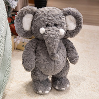 Jouets en peluche mignons, ours en peluche/éléphant/lapin en coton PP super doux, coussin anti-stress pour enfants, cadeaux