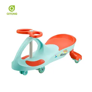 La migliore vendita OEM swing car ride on Swing Wiggle Car per bambino/Blue kids altalena per bambini plasma car 360 rotazione