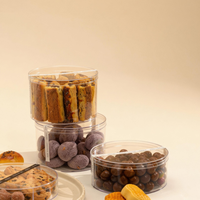 Vente en gros Récipient alimentaire Tiramisu boîtes à gâteaux transparentes pour pâtisserie et Tiramisu