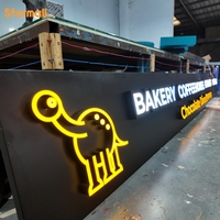Affichage LED personnalisé en acrylique, panneau LED portable pour extérieur, enseigne LED en acier, enseignes LED pour magasins et entreprises