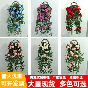 Decoración de Pared con Rosas Artificiales, Flores de Seda para el Hogar, Decoración Interior para Bodas, Estilo Contemporáneo, Forma Irregular - Product Image 6