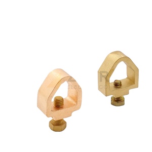 Pince de mise à la <span class=keywords><strong>terre</strong></span> pour piquet de <span class=keywords><strong>terre</strong></span>, pince en U, connecteur de piquet de <span class=keywords><strong>terre</strong></span>, pince à bande DC, à prix très compétitif - Product Image 4